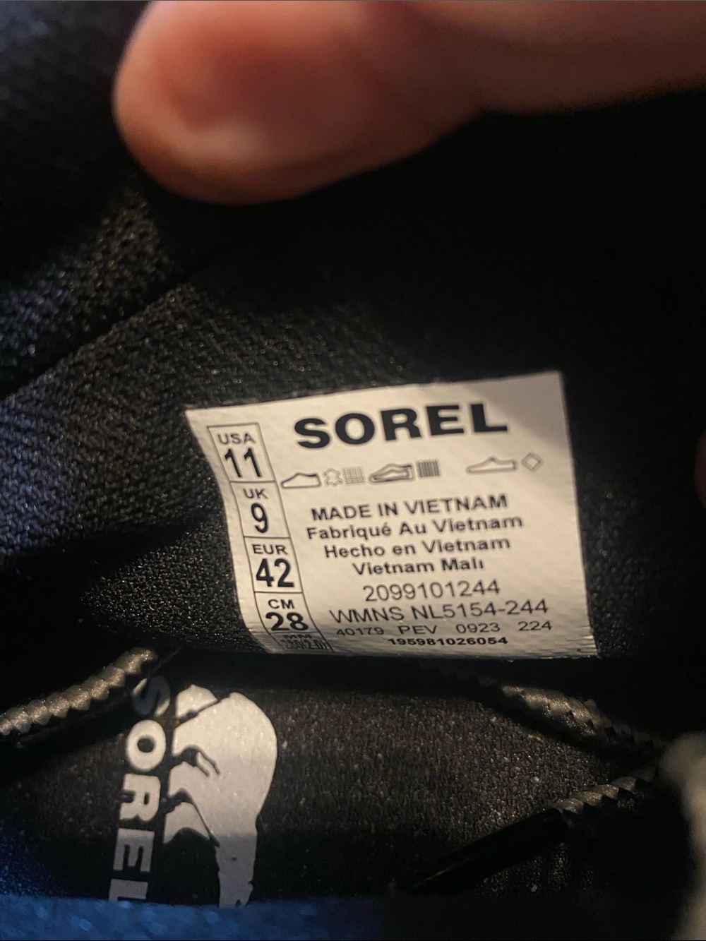 SOREL Out N About Waterproof Duck Boots Tan Gray Black Women’s Size 11 NWT - Picture 2 of 9